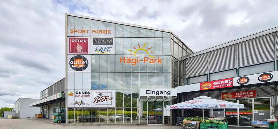 689 m2 attraktive Verkaufsfläche im HÄGI-PARK in Hägendorf