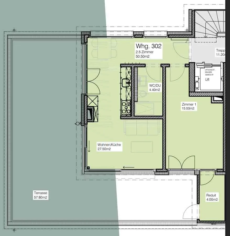 Wunderschöne Attika-Neubauwohnung sucht Nachmieter/-in.