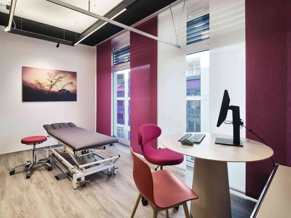 Behandlungszimmer für Komplementärmedizin