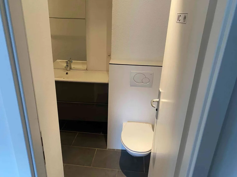 Helle 1 Zimmer Wohnung möbliert