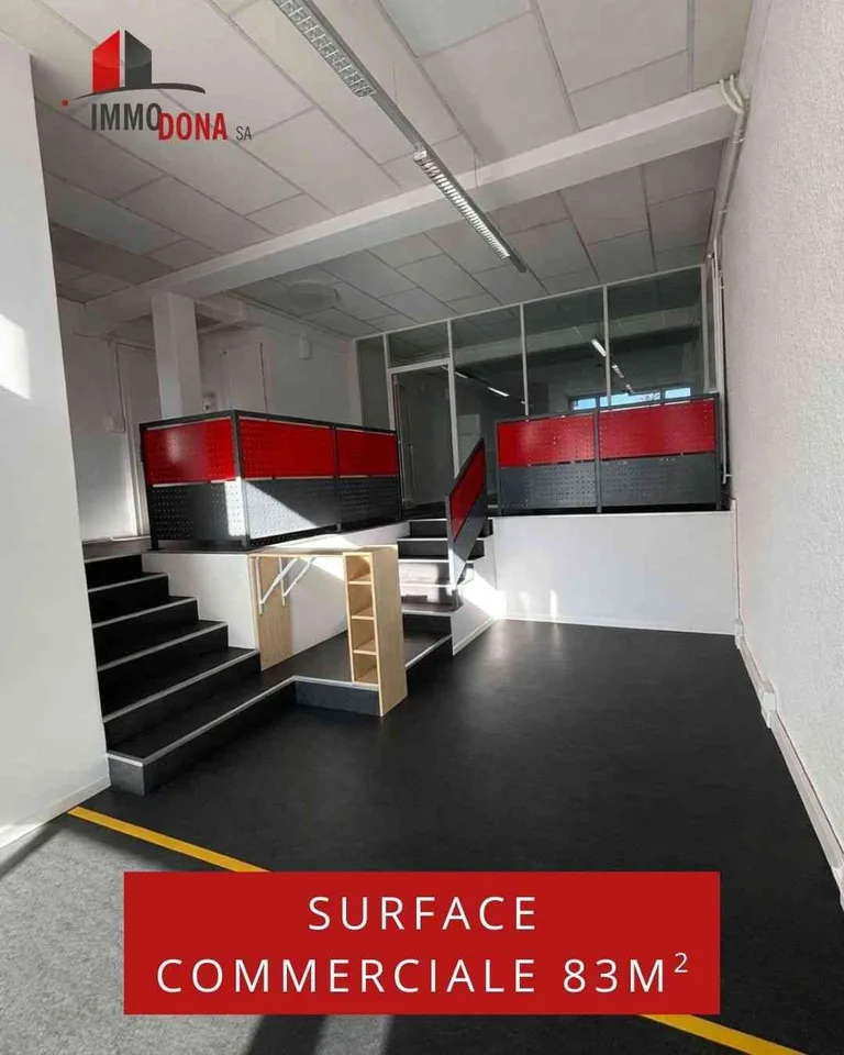 Local commercial à louer à Delémont – 83 m²
