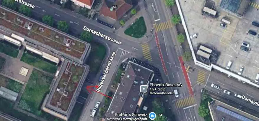 Tiefgaragenparkplatz direkt gegenüber M-Parc Dreispitz