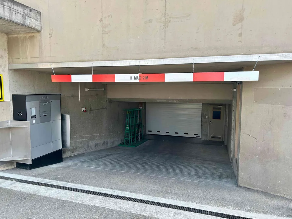 Places de parc en garage souterrain