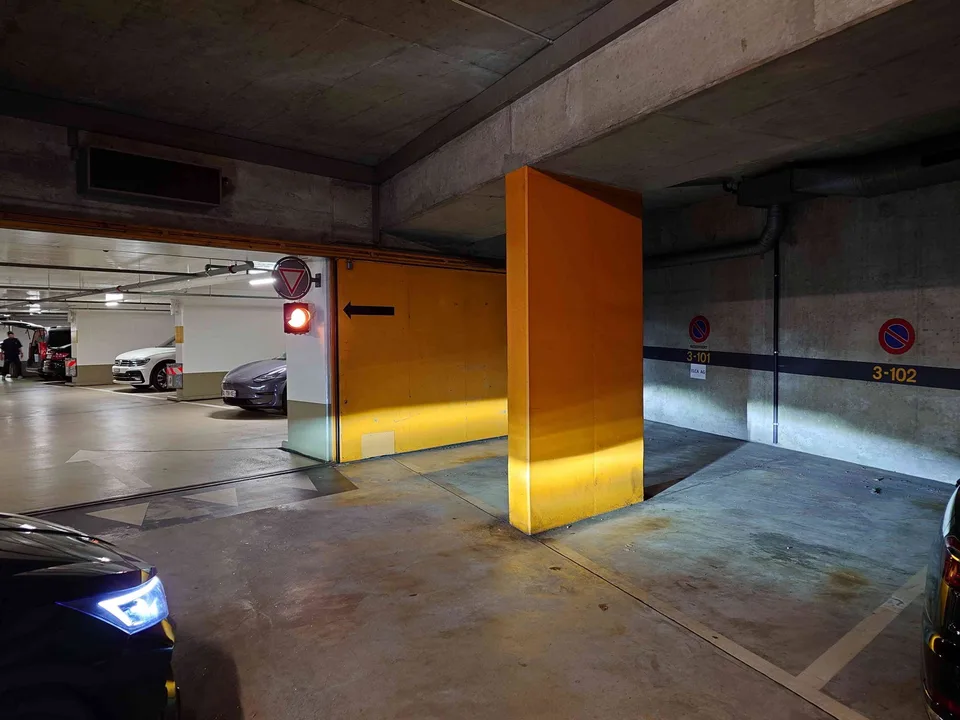 Top Parkplatz in der Basler Innenstadt