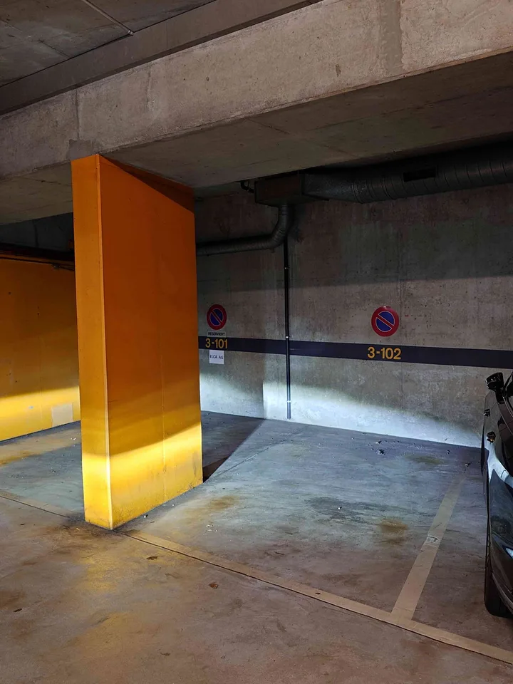 Top Parkplatz in der Basler Innenstadt