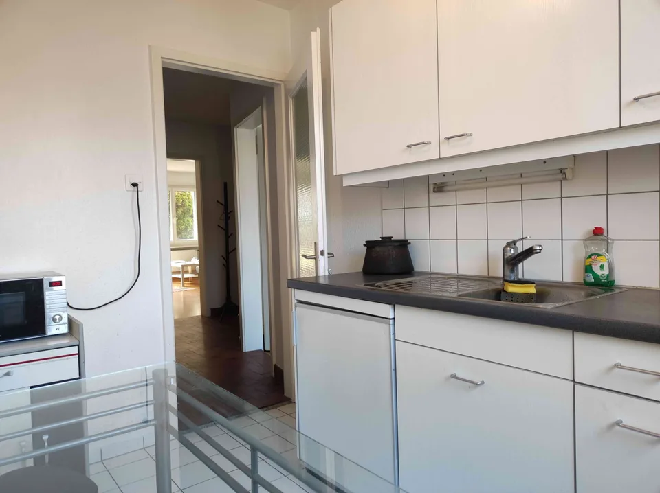 2½ ZI-WOHNUNG IN BERN - STÖCKACKER, EG., MÖBLIERT, ALLES INKLUSIVE