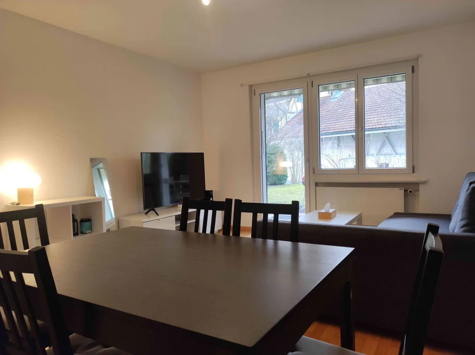 2½ ZI-WOHNUNG IN BERN - STÖCKACKER, EG., MÖBLIERT, ALLES INKLUSIVE