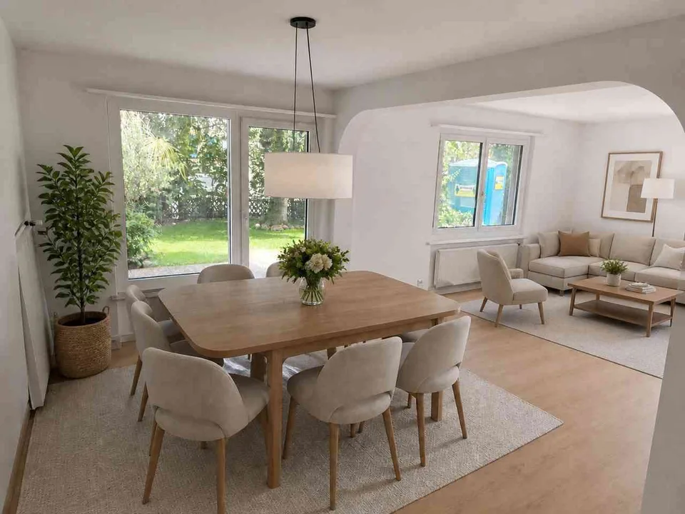 Neu renoviertes 4.5-Zi.-Haus in Belp – ruhige Lage und sonniger Garten