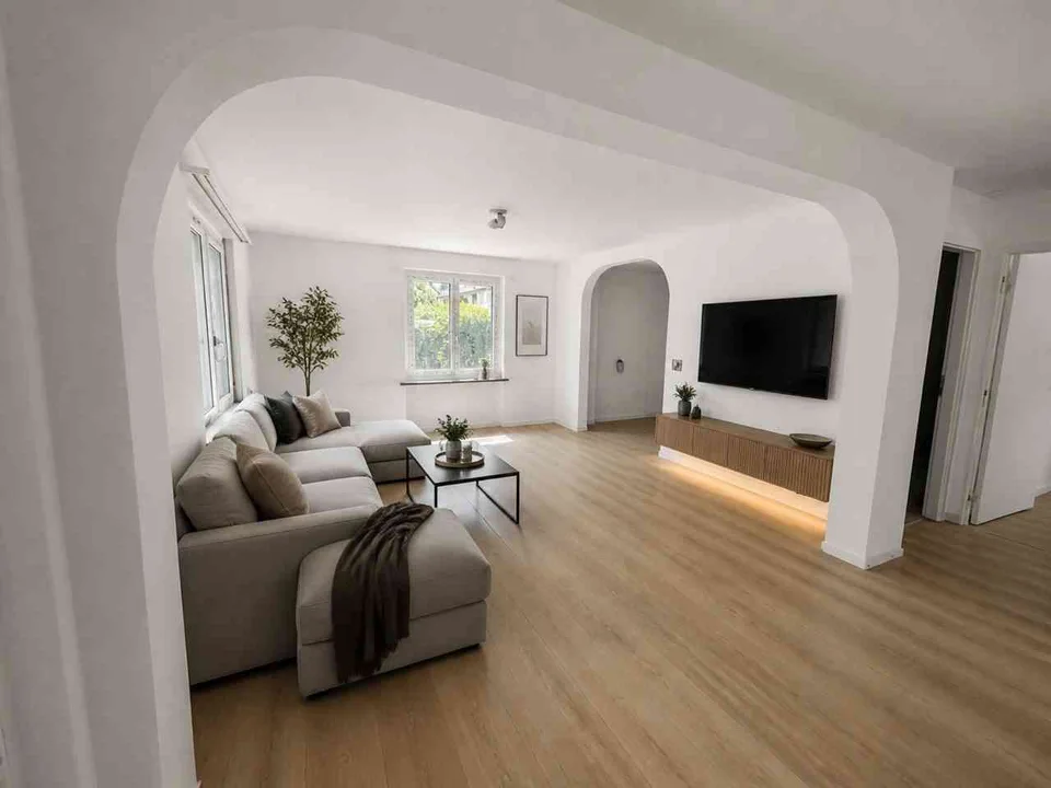 Neu renoviertes 4.5-Zi.-Haus in Belp – ruhige Lage und sonniger Garten