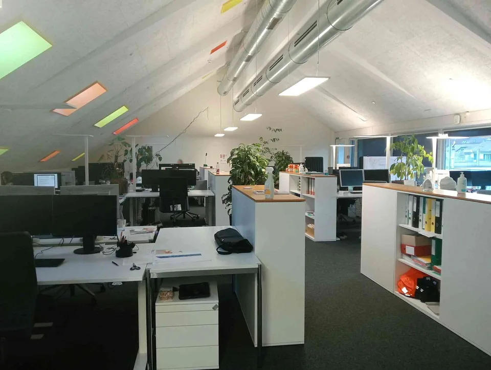 Grosse Bürofläche mit Terrassen zentral in Bern, 12 Min vom Bahnhof