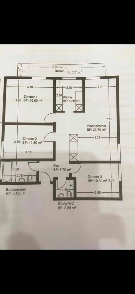 4.5-Zimmer-Dachwohnung