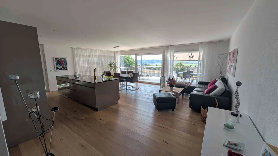 gut geschnittene und geräumige 6 1/2-Zimmer-Wohnung