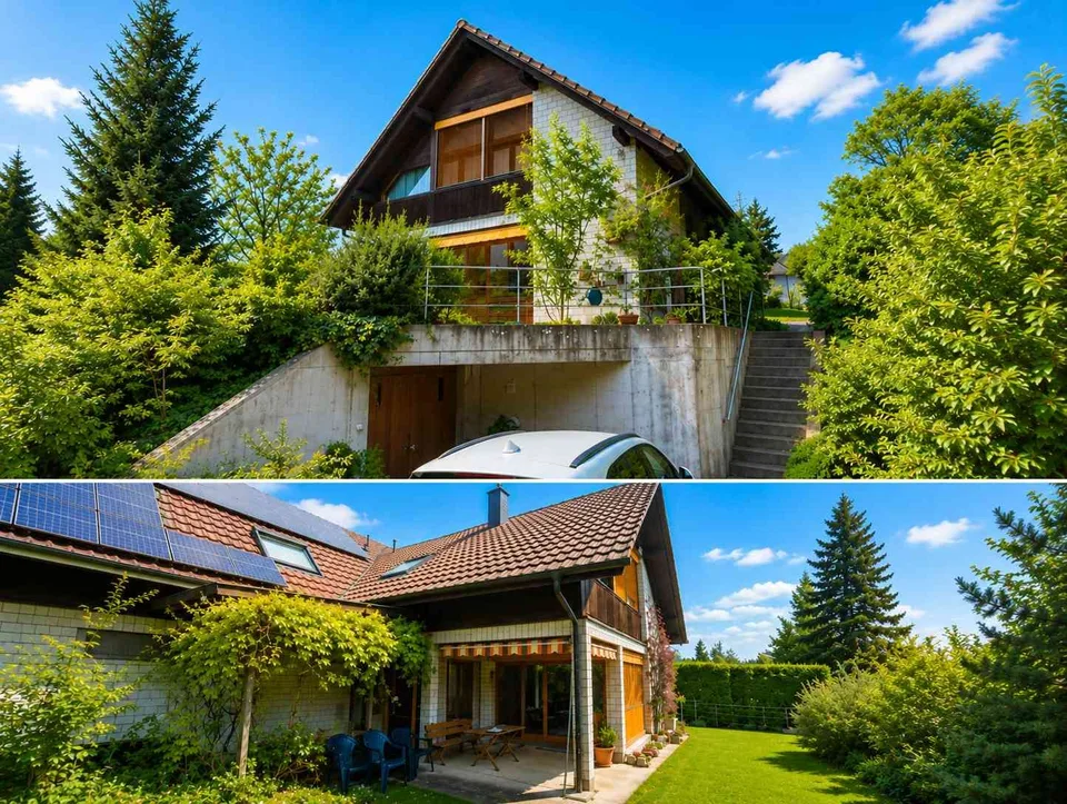 5-Zimmer-Doppeleinfamilienhaus, 120 m2, plus Hobbyraum, in Selzach