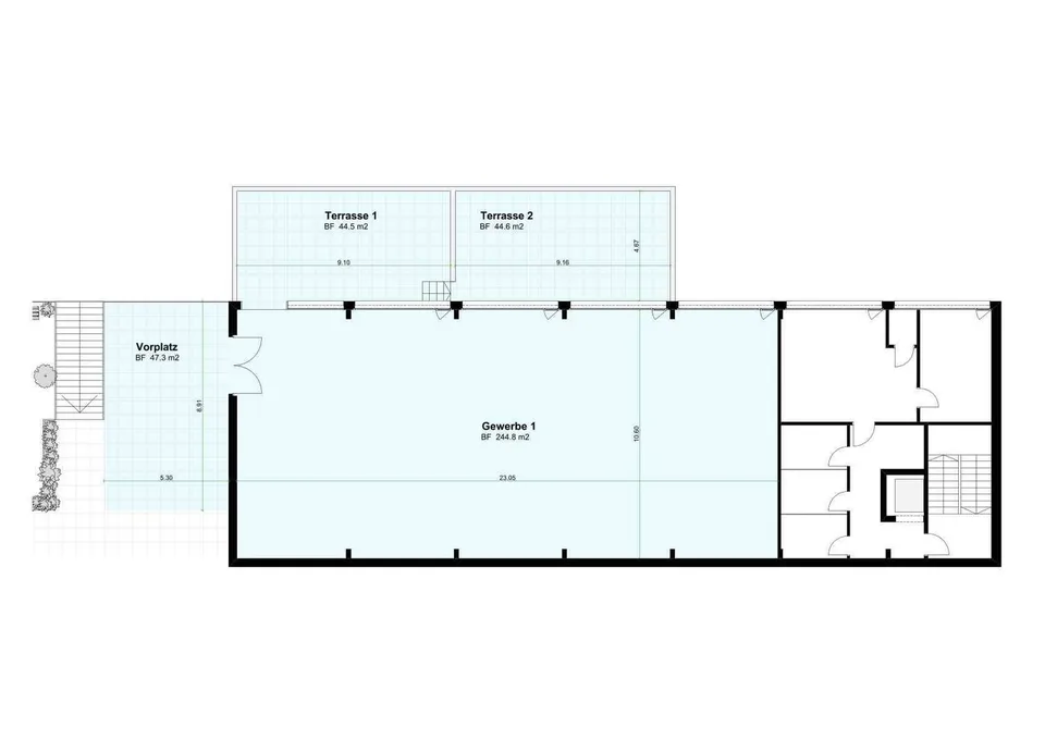 Praxis-/ Büro- / Atelier- oder Gewerbefläche zu vermieten