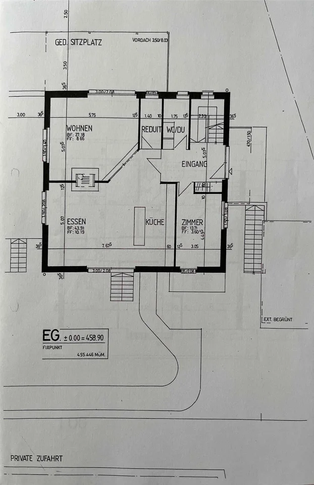 6-8,5 Zimmer-Haus, je nach Nutzung