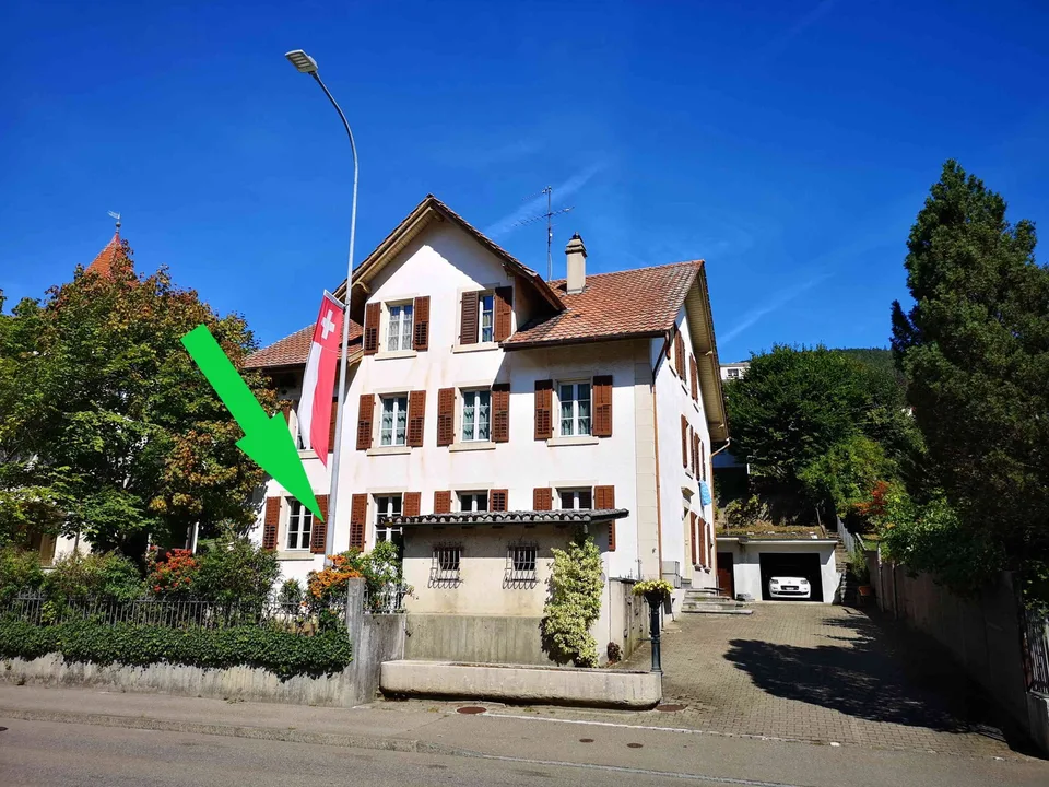 Appartement 5.5pces, dont une avec entrée indépend., parterre, libre