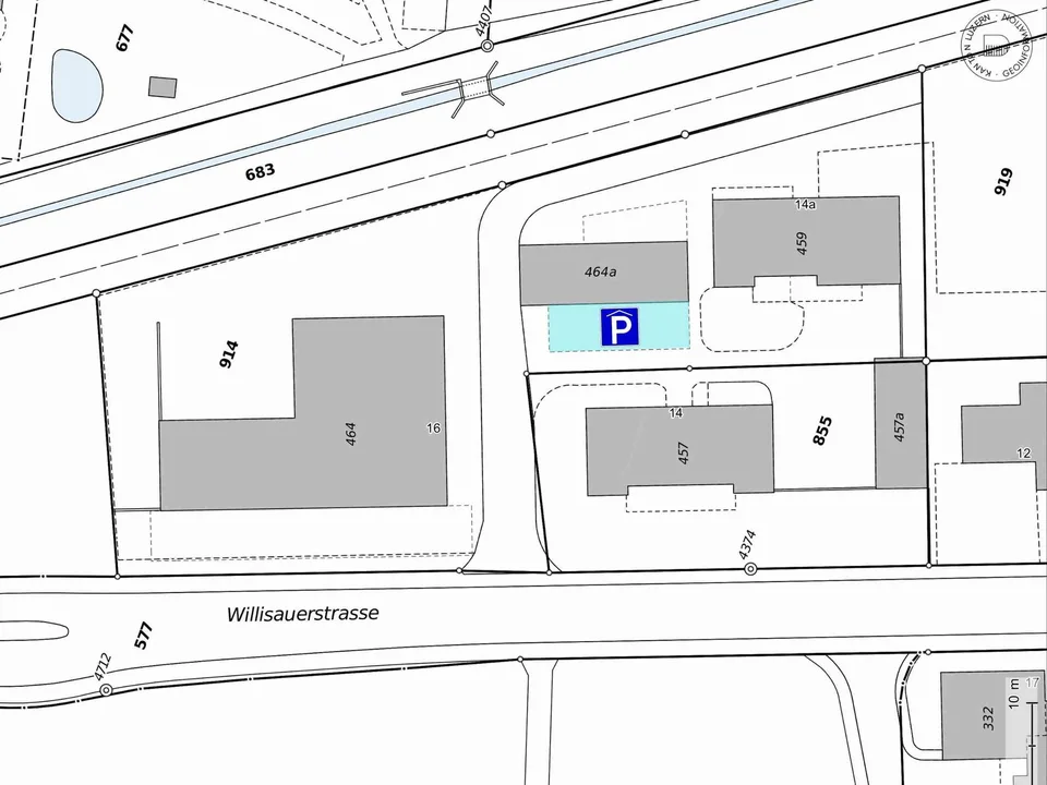 Gedeckte Parkplätze in Menznau zu vermieten