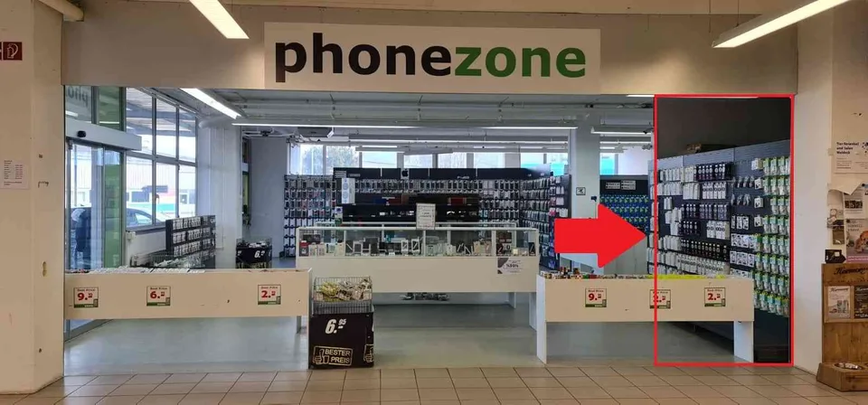 25-100m2 Laden und Büroflächen im Center mit Jumbo, Ottos, etc.