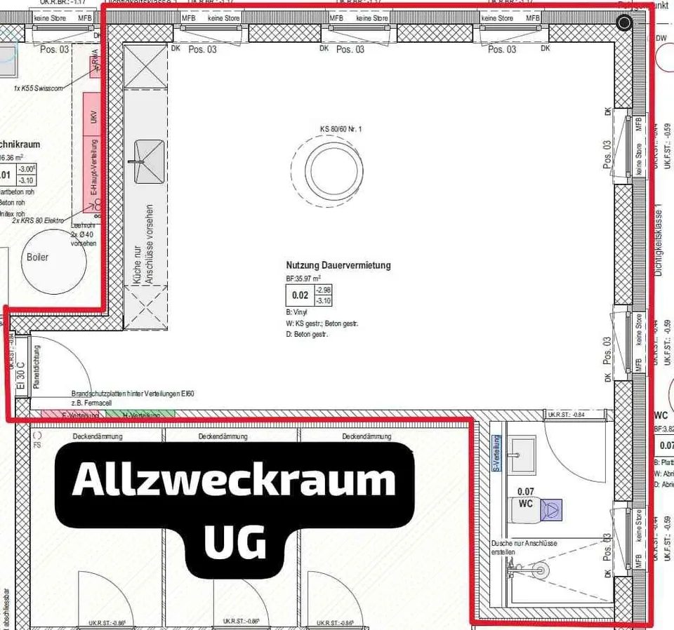 Schöner Gewerberaum
