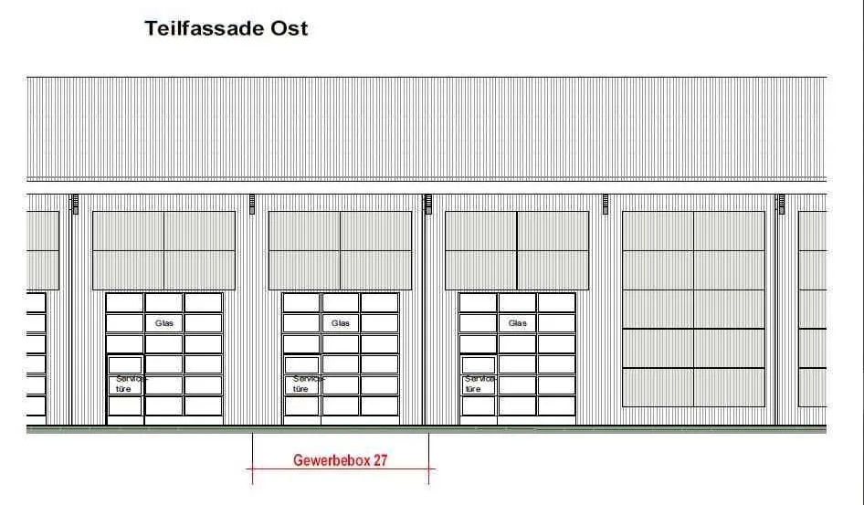 Moderne/neue Gewerbeboxen in Niederönz zu vermieten