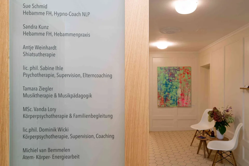 Praxisraum für Psychotherapie