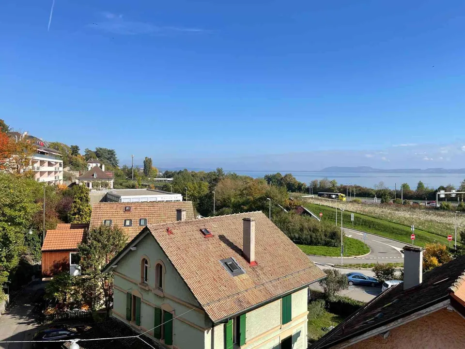 4 pièces à louer - Neuchâtel-Serrières