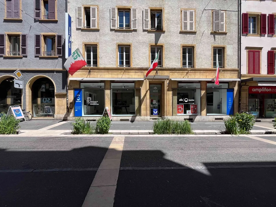 Grand local commercial dans l'hyper centre de Neuchâtel