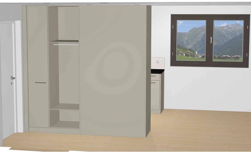 Neue 2.5 Zimmerwohnung mit Terrasse und herrlicher Aussicht