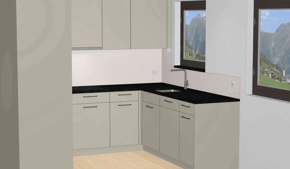 Neue 2.5 Zimmerwohnung mit Terrasse und herrlicher Aussicht