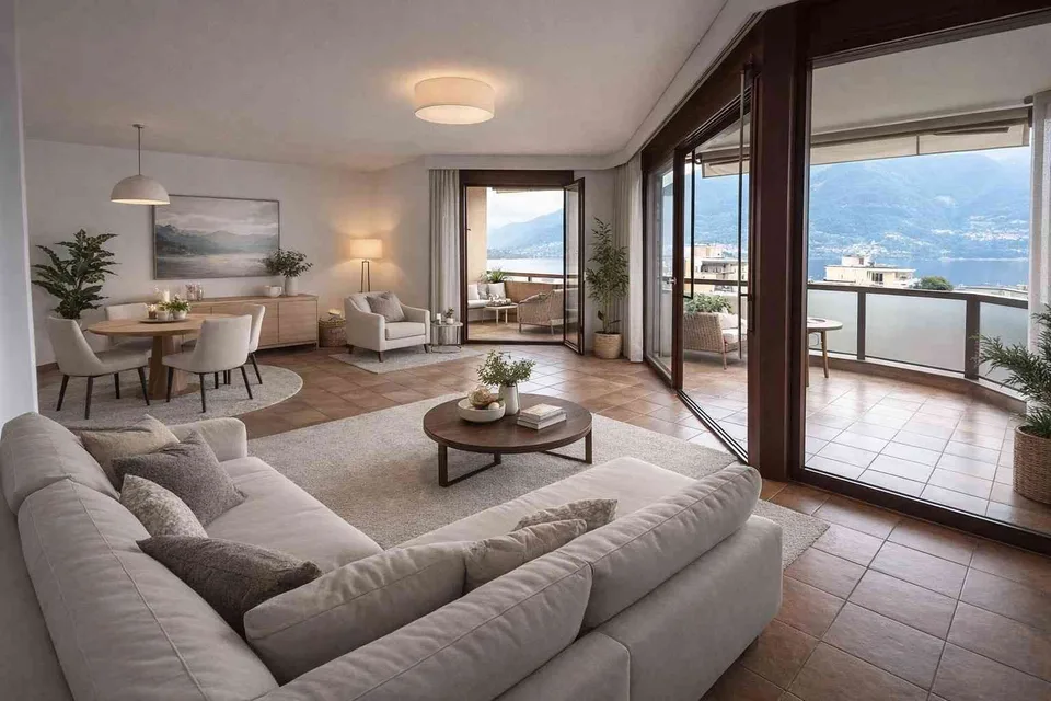 Wunderschöne Wohnung mit Seeblick – Letztes Stockwerk!