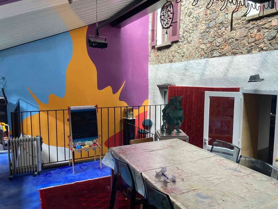 Casa con giardino a Carona