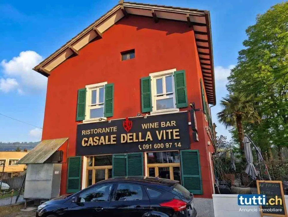 Ristorante "Casale della Vite" – Affitto o Vendita – Magliaso TI