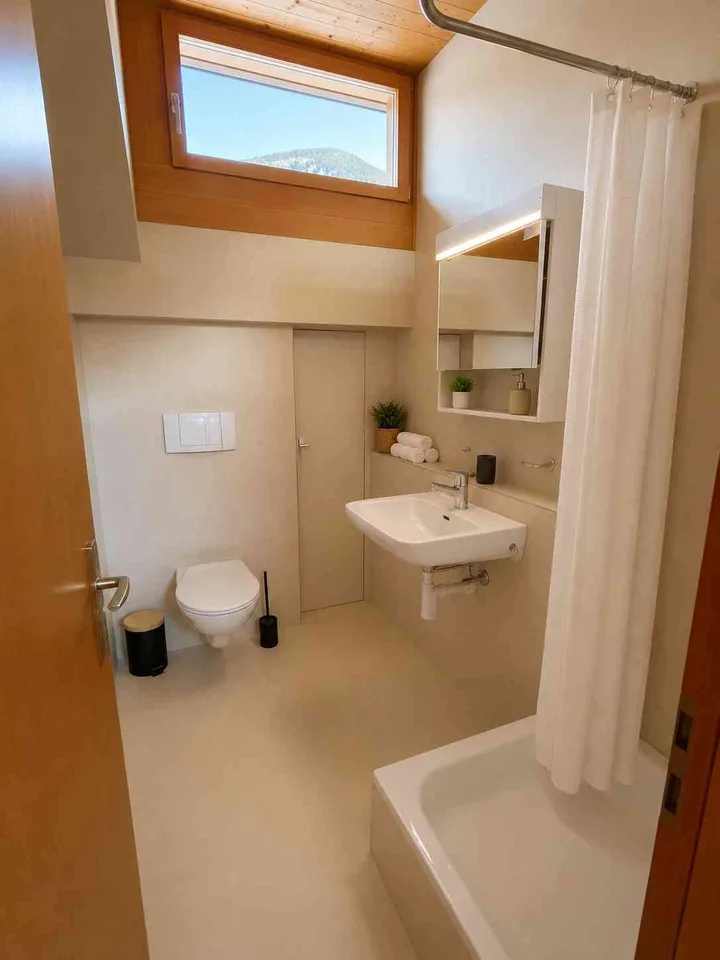 Accogliente mansarda arredata di 45 m² con cantina