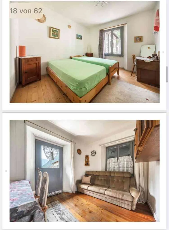 Wohnung mit Balkonca.90m2 / Ferienwohnung für nur 850fr ist Möbliert