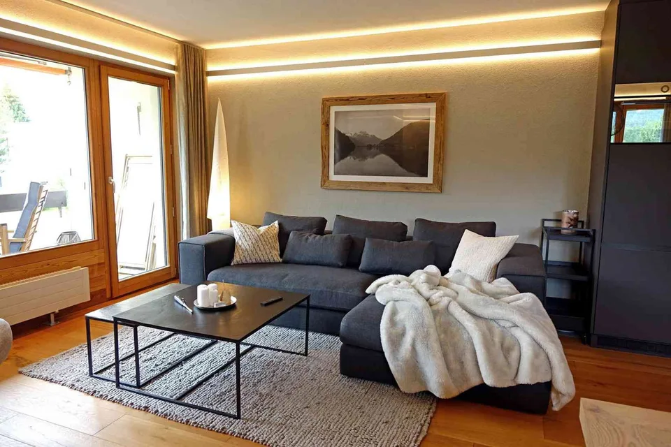 Moderne 3.5 Zi Whg mit Bergpanorama in St.Moritz