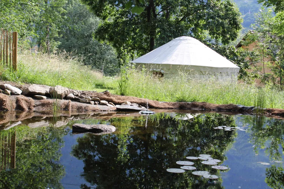 Rustico mit grossem Permakultur Garten im Valle die Blenio