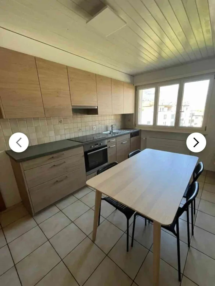 Spacious room in Brig-Glis – All-inclusive Shared Apartment (550 CHF