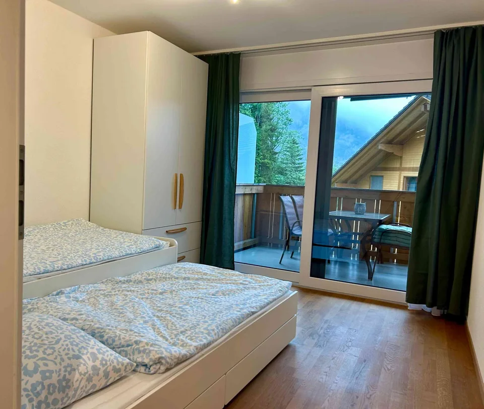 Neuere möblierte 3,5 Zimmerwohnung im schönen Kandersteg zu vermieten