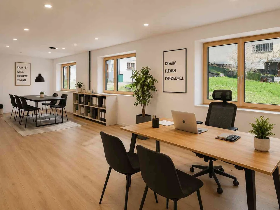 Vielseitiger Gewerberaum in Boltigen – Praxis/Büro/Atelier