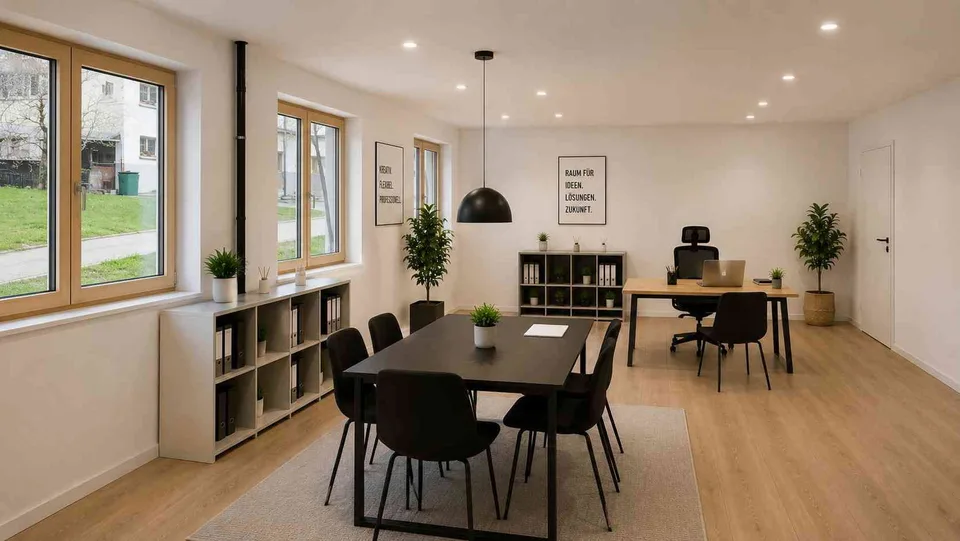 Vielseitiger Gewerberaum in Boltigen – Praxis/Büro/Atelier