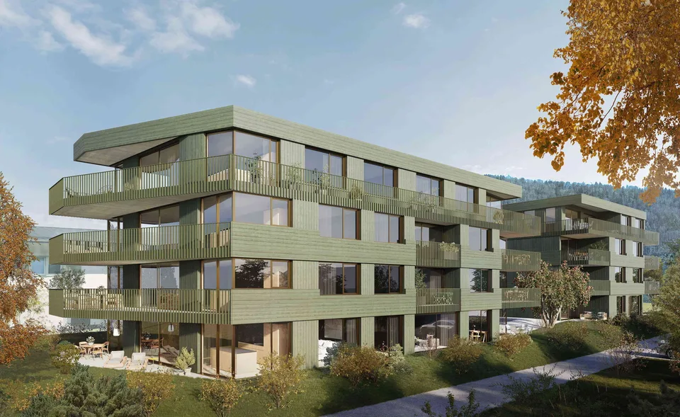 Erstvermietung: 3.5-Zimmer-Neubau mit grosser 20m²-Loggia