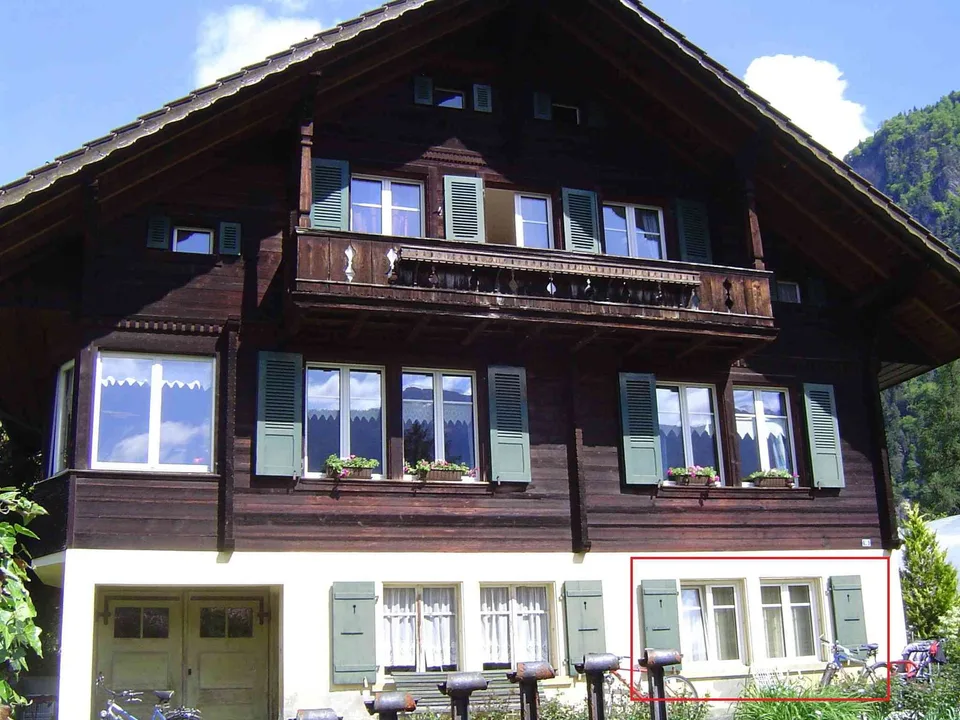 1-Zimmerwohnung in Unterseen, ideal für Wochenaufenthalter