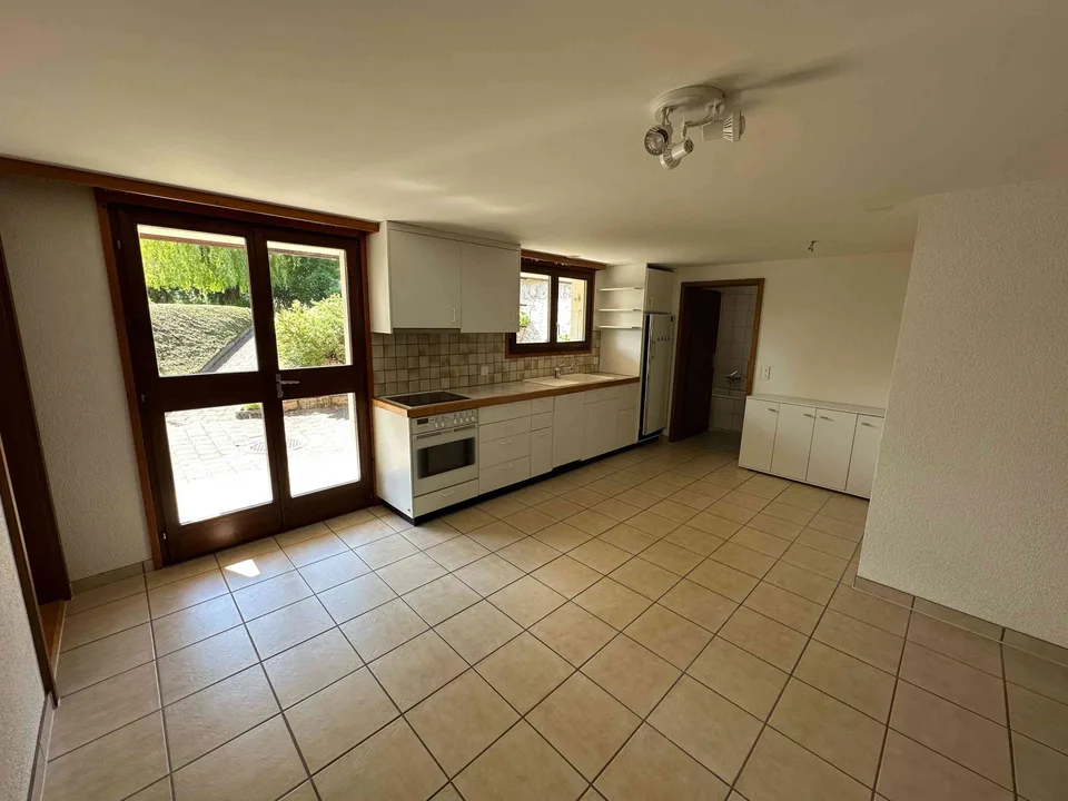 Helle Wohnung 44 m2 mit guter Lage und grosszügige Terrasse 43 m2