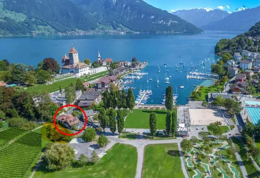 Parking Direct in the SPIEZ-BUCHT