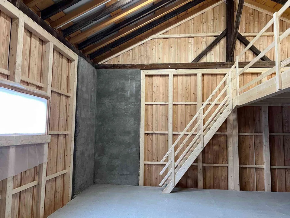 Garage und Lager mit 150 m2