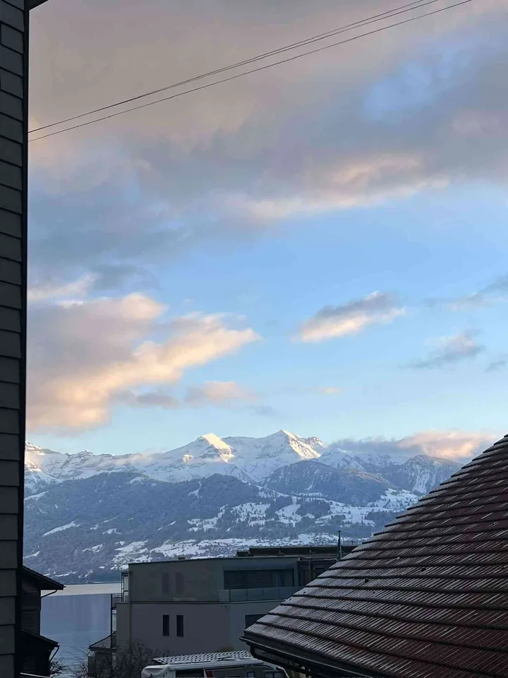 Wohnung mit Seesicht in Gunten ab sofort