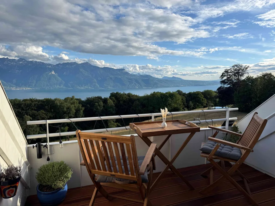 À louer – Magnifique appartement de 4 pièces de 122 m² au Mont-Pèlerin