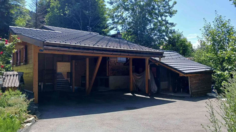 Appartement neuf dans chalet aux Paccots