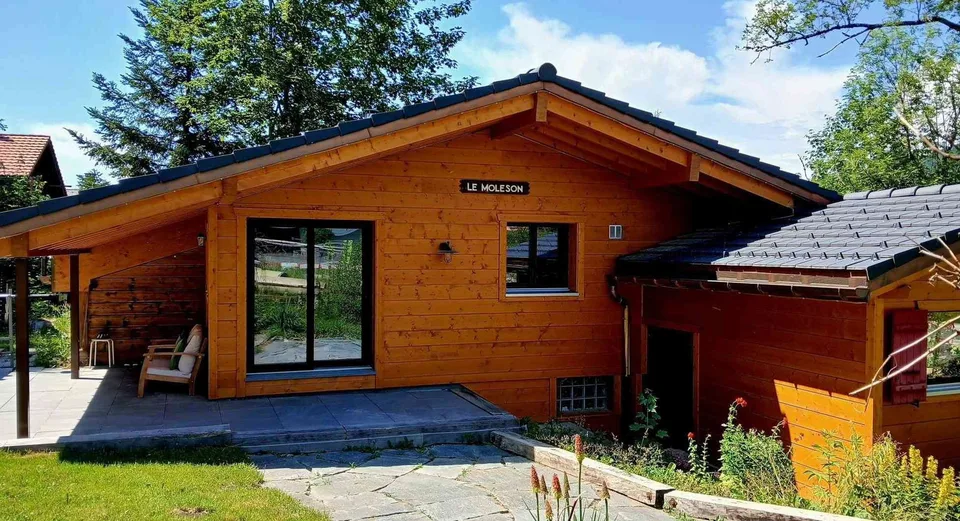 Appartement neuf dans chalet aux Paccots