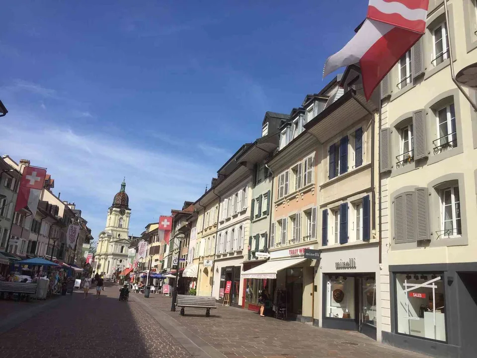 Studio meublé en plein centre de Morges